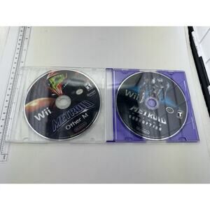 Game Lot 2 Metroid Prime 3 Corruption & Other M Nintendo Wii Tested Fast Shippin